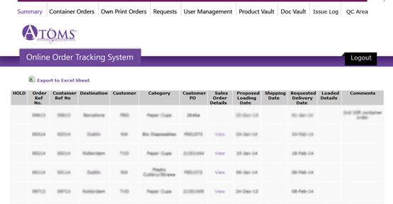 .NET app for Online Order tracking system