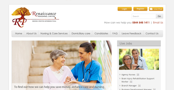 Website Design for Renaissance UK